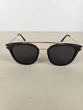 Mango Sunglass Arm in Rose Gold with Gold Logo